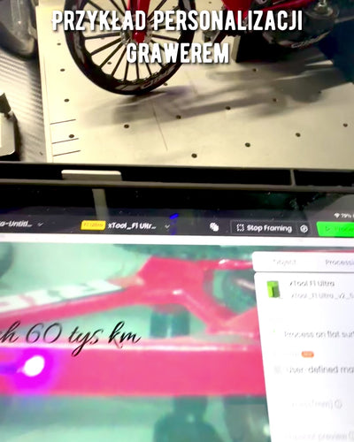 Mini Rower „Speedster” – model kolekcjonerski z opcją grawerowania, 2 warianty do wyboru