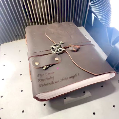 Caiet din piele retro cu roza vânturilor, 200 de pagini, cu posibilitate de personalizare prin gravură