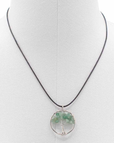 Colier Arborele Vieții Liniște și Armonie – Jad