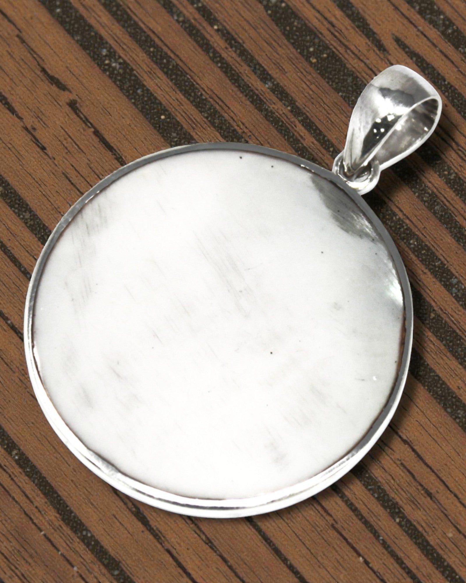 Pandantiv din argint Arborele Vieții 30 mm – Mother of Pearl Pure Light