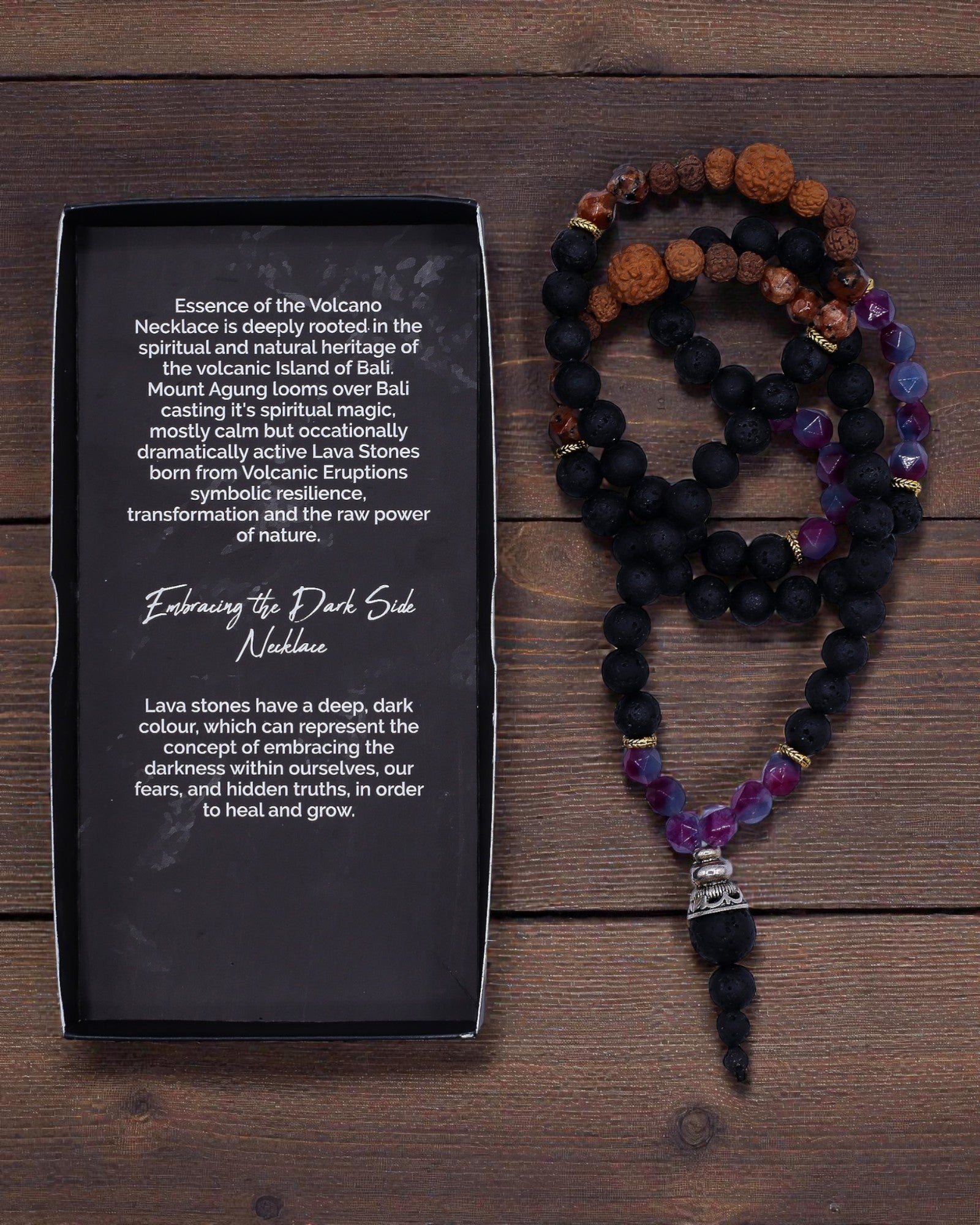 Colier Esența Vulcanului – Acceptarea părții întunecate