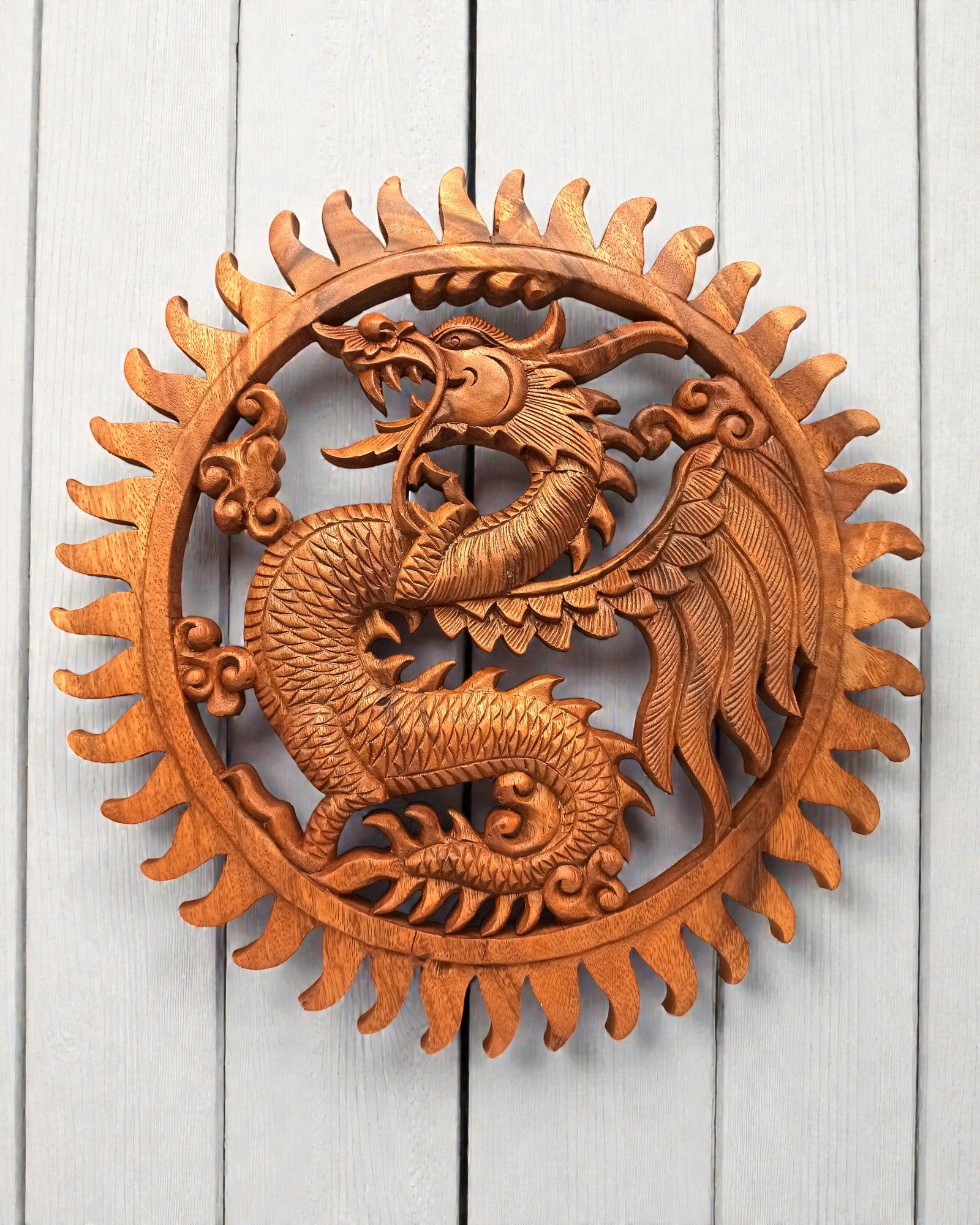 Panou decorativ de perete – Dragon 40 cm